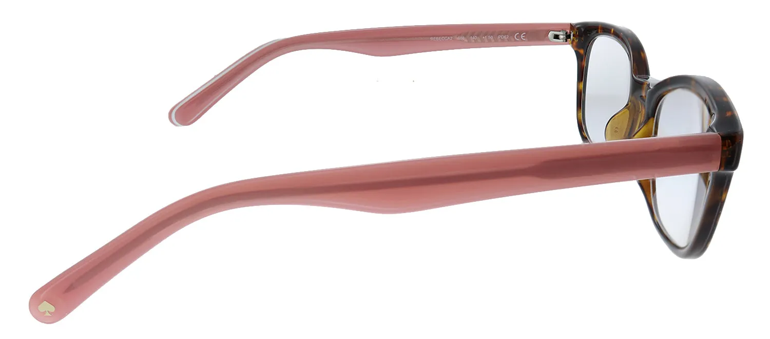 Kate Spade KS REBECCA2 086 Oval Plastic Havana Readers sold by Gaffos product image thumbnail 3