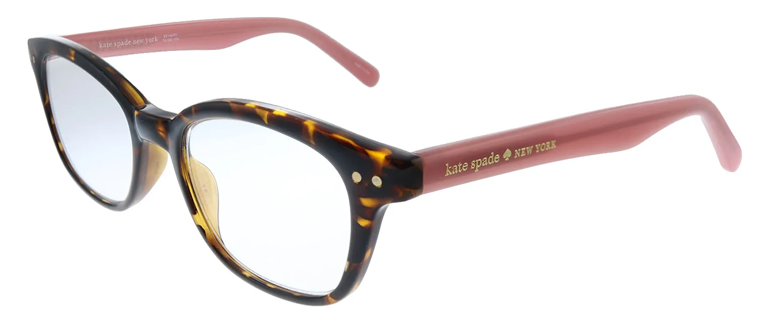 Kate Spade KS REBECCA2 086 Oval Plastic Havana Readers sold by Gaffos product image thumbnail 2