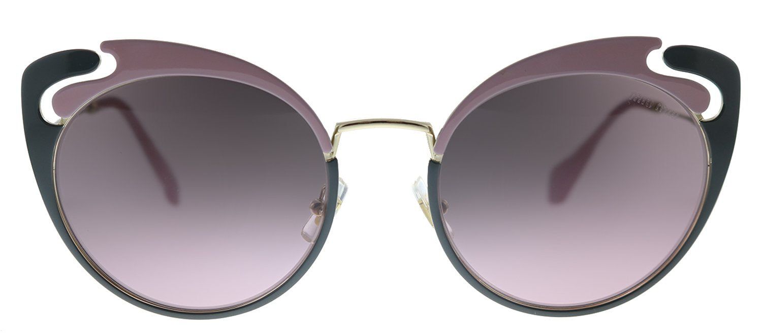 Miu Miu Core Collection MU 57TS M1R146 Butterfly Metal Pink Sunglasses with Pink Gradient Lens sold by Gaffos