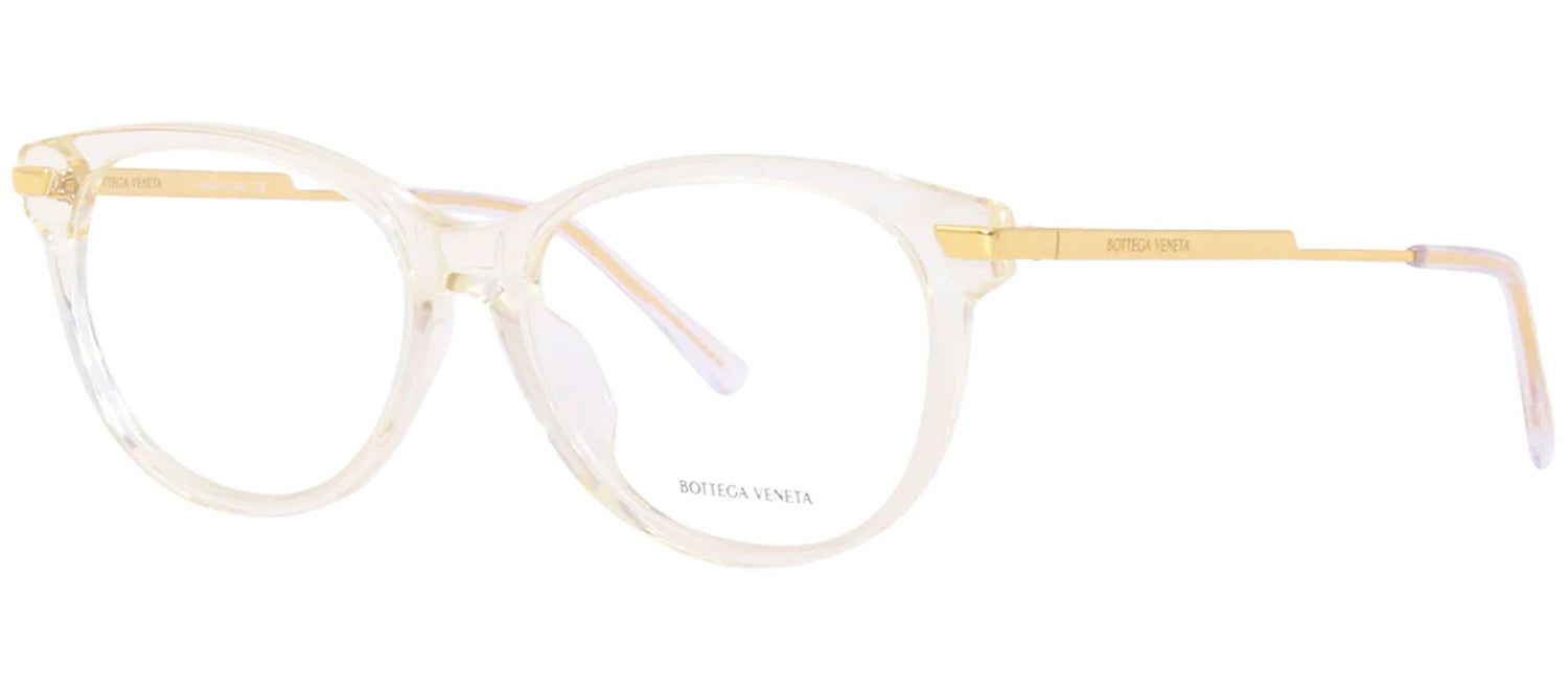 Bottega Veneta BV 1039O 003 Cat-Eye Plastic Beige Eyeglasses with Logo Stamped Demo Lens sold by Gaffos product image thumbnail 2