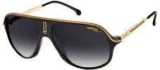 Carrera CA Safari65/N 807_9O Shield Plastic Black Sunglasses with Grey Gradient Lens sold by Gaffos