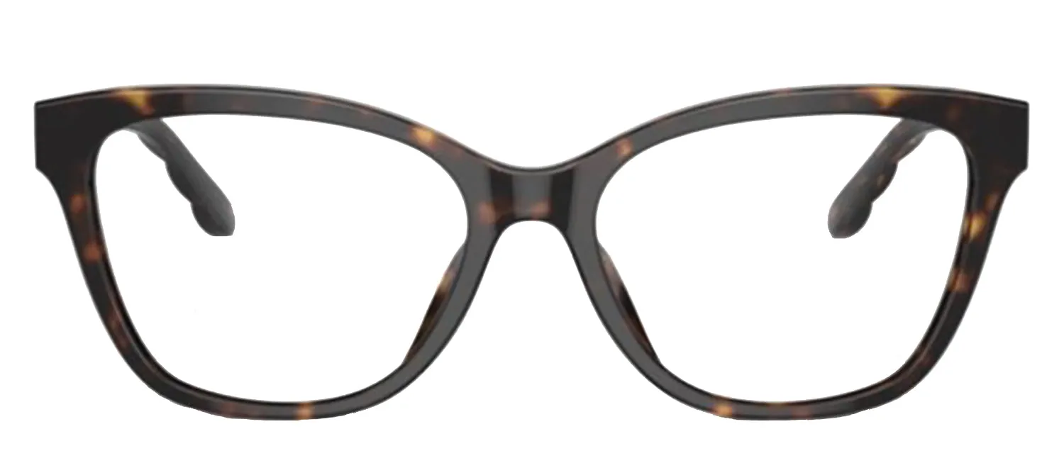 Tory Burch TY 2132U 1728 Cat-Eye Plastic Tortoise Eyeglasses with Logo Stamped Demo Lenses sold by Gaffos