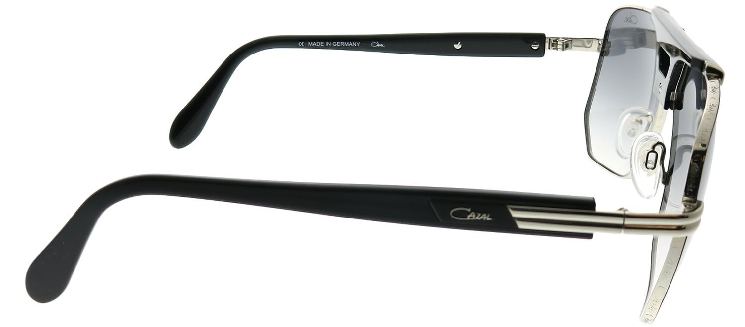 Cazal Cazal 990 002SG Aviator Metal Black Sunglasses with Grey Gradient Lens sold by Gaffos product image thumbnail 3
