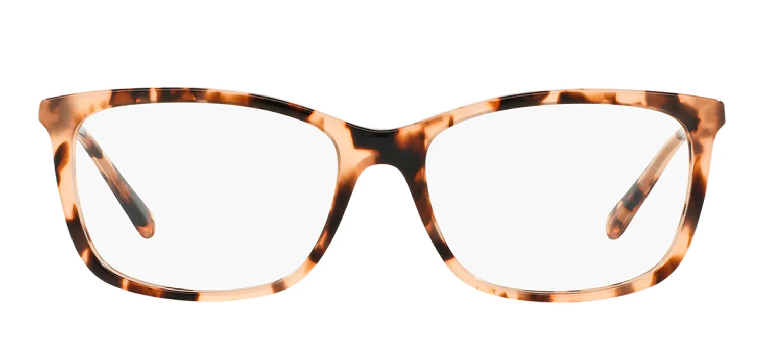 Michael Kors MK 4030 3162 Rectangle Plastic Pink Eyeglasses with Logo Stamped Demo Lenses Lens sold by Gaffos