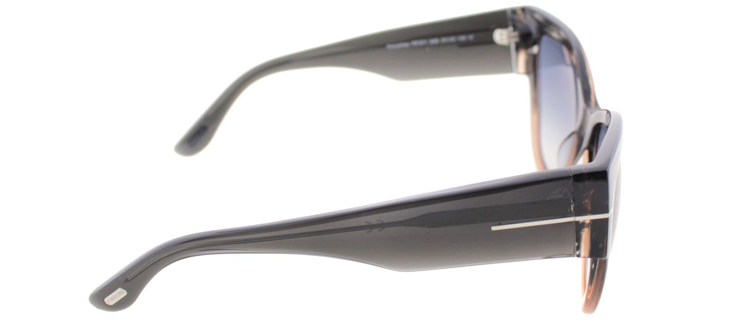 Tom Ford TF 371 20B Cat-Eye Plastic Grey Sunglasses with Grey Gradient Lens sold by Gaffos product image thumbnail 3