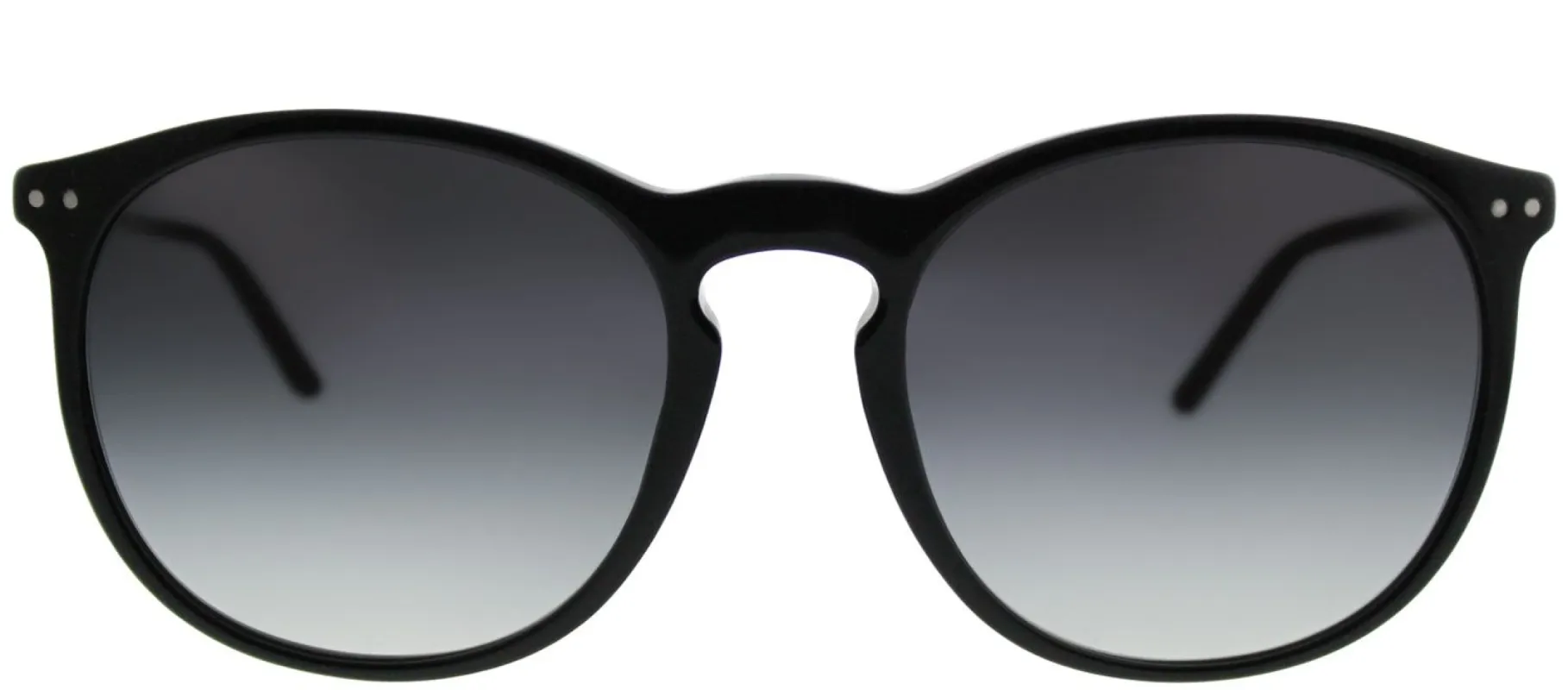 Burberry BE 4250Q 30018G Round Plastic Black Sunglasses with Grey Gradient Lens sold by Gaffos