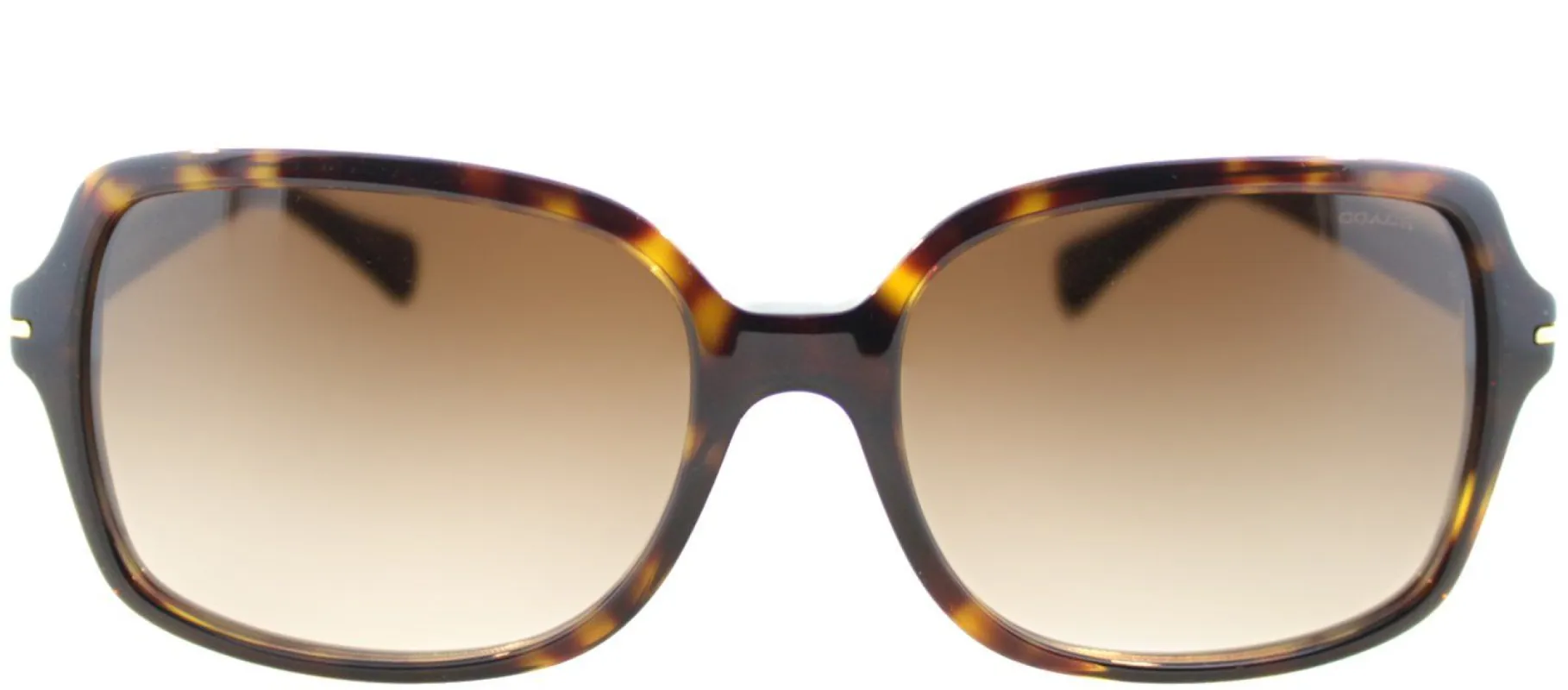 Coach HC 8116 500113 Rectangle Plastic Tortoise Sunglasses with Brown Gradient Lens sold by Gaffos
