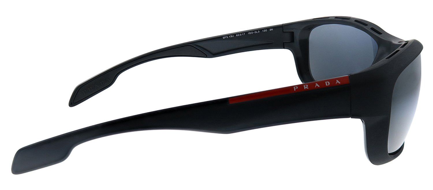 Prada Linea Rossa PS 13US 1BO5L0 Rectangle Plastic Grey Sunglasses with Grey Lens sold by Gaffos product image thumbnail 3