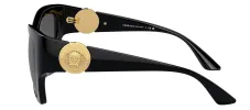 Versace VE 4452 GB1/87 Fashion Plastic Black Sunglasses with Grey Lens sold by Gaffos