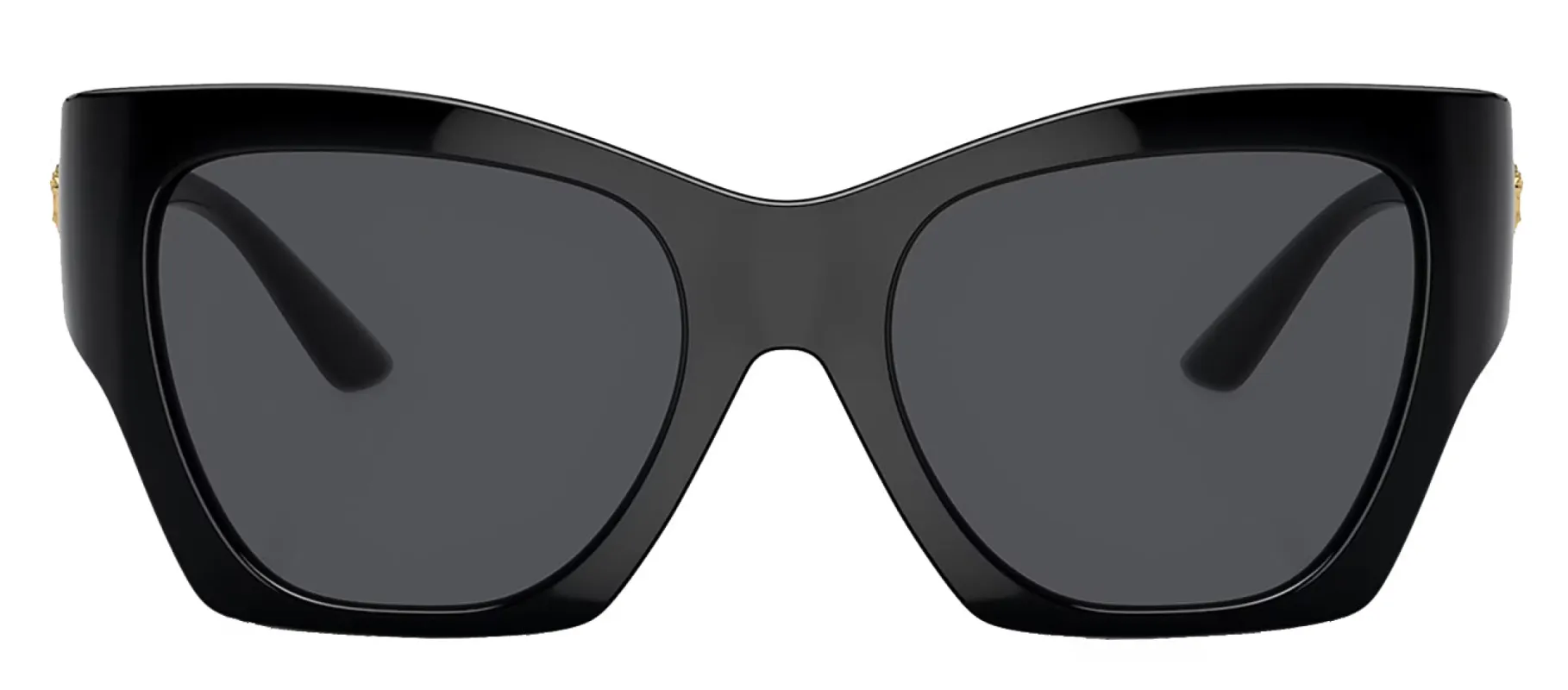 Versace VE 4452 GB1/87 Fashion Plastic Black Sunglasses with Grey Lens sold by Gaffos