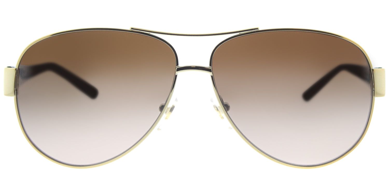 Tory Burch TY 6057 324013 Aviator Metal Gold Sunglasses with Brown Gradient Lens sold by Gaffos