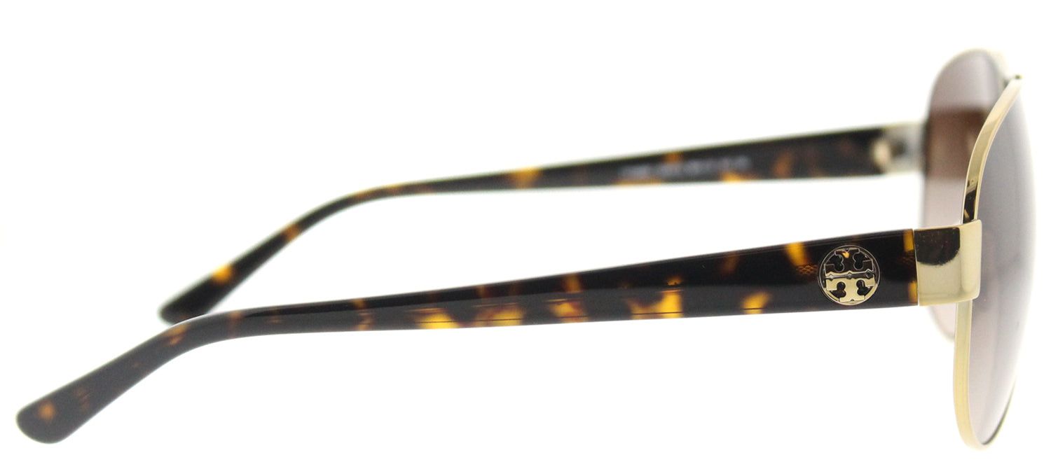 Tory Burch TY 6057 324013 Aviator Metal Gold Sunglasses with Brown Gradient Lens sold by Gaffos product image thumbnail 3