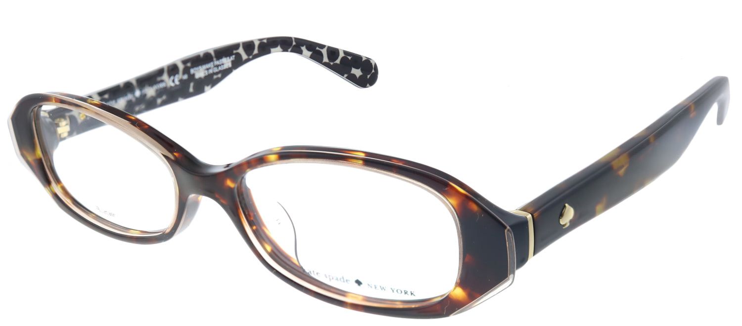 Kate Spade KS Lisann/F S3P Oval Plastic Tortoise/ Havana Eyeglasses with Demo Lens sold by Gaffos product image thumbnail 2