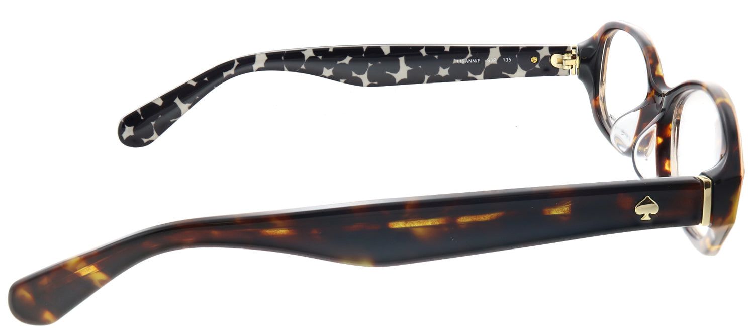 Kate Spade KS Lisann/F S3P Oval Plastic Tortoise/ Havana Eyeglasses with Demo Lens sold by Gaffos product image thumbnail 3