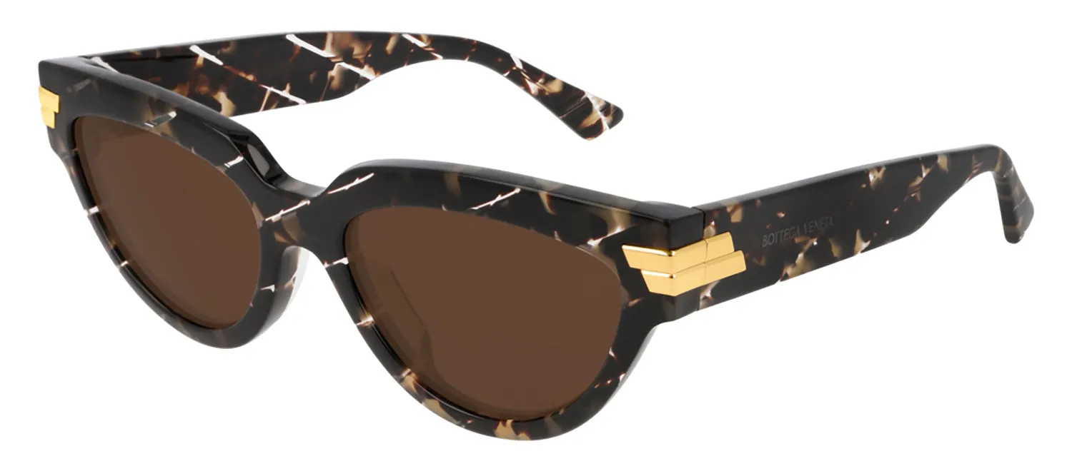 Bottega Veneta BV 1035S 003 Cat-Eye Acetate Havana Sunglasses with Brown Lens sold by Gaffos product image thumbnail 2