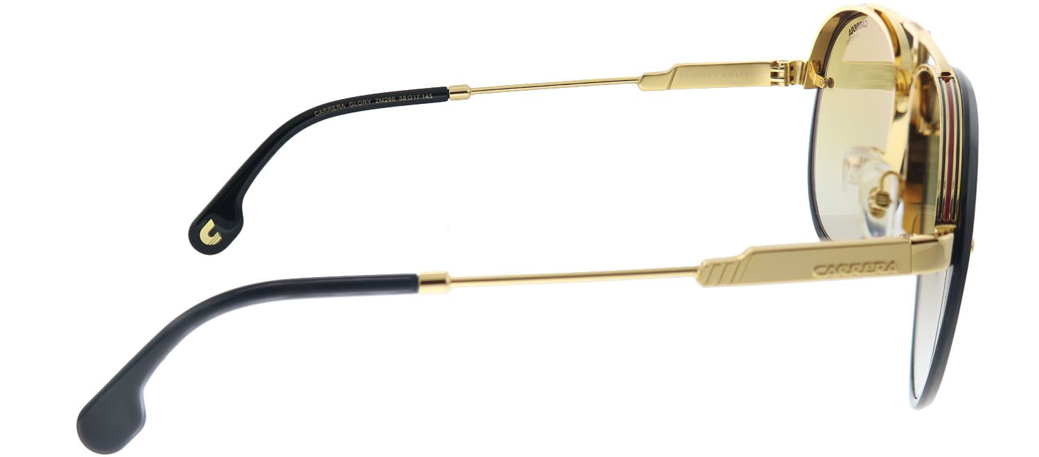 Carrera Carrera Glory 2M2 Aviator Metal Black Sunglasses with Brown Gradient Lens sold by Gaffos product image thumbnail 3