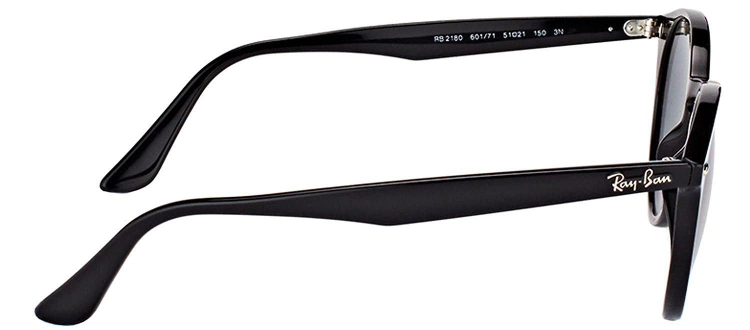 Ray-Ban RB 2180 601/71 Round Plastic Black Sunglasses with Green Lens sold by Gaffos product image thumbnail 3