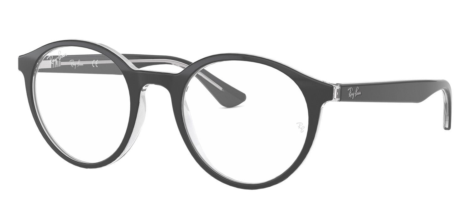 Ray-Ban RX 5361 2034 Round Plastic Black Eyeglasses with Demo Lens sold by Gaffos product image thumbnail 2