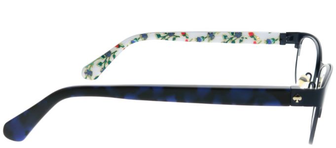 Kate Spade KS Diandra JBW Rectangle Metal Blue Eyeglasses with Demo Lens sold by Gaffos
