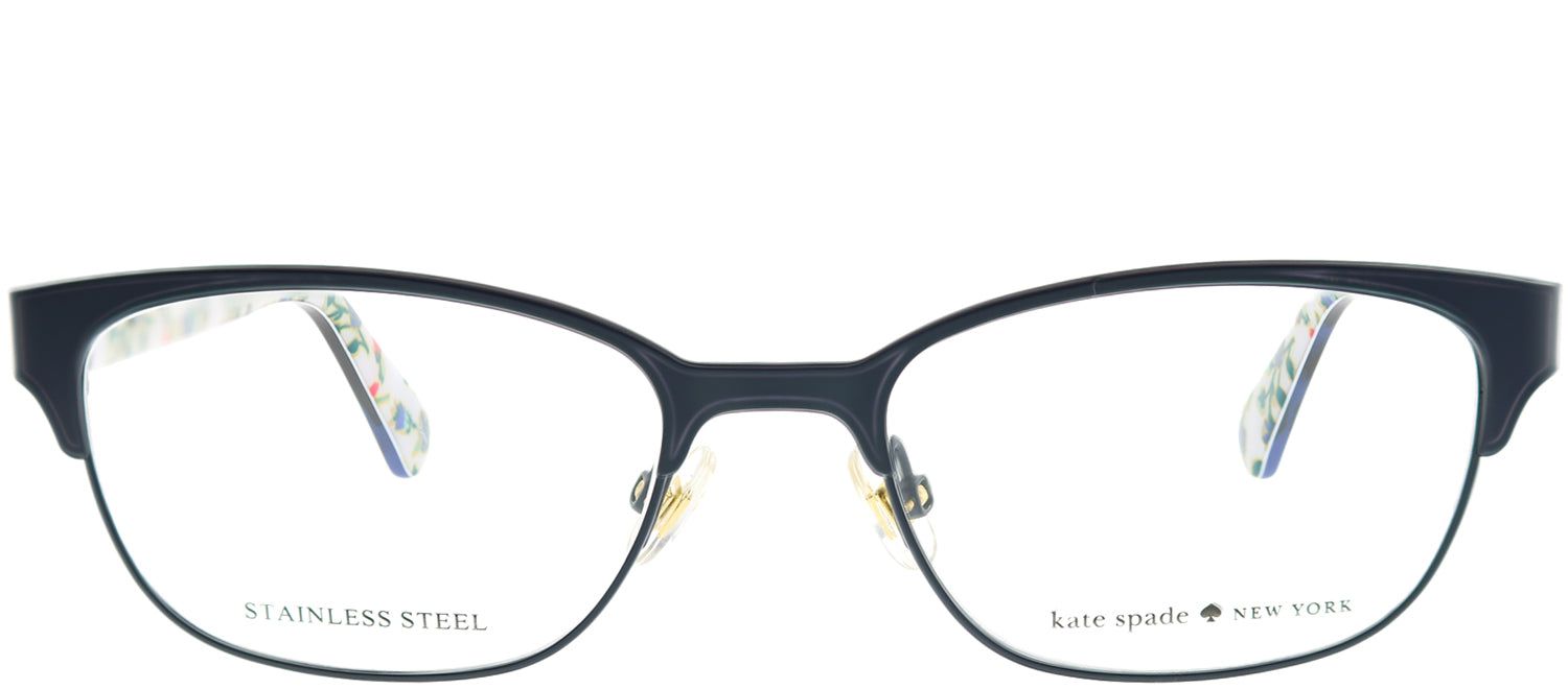 Kate Spade KS Diandra JBW Rectangle Metal Blue Eyeglasses with Demo Lens sold by Gaffos