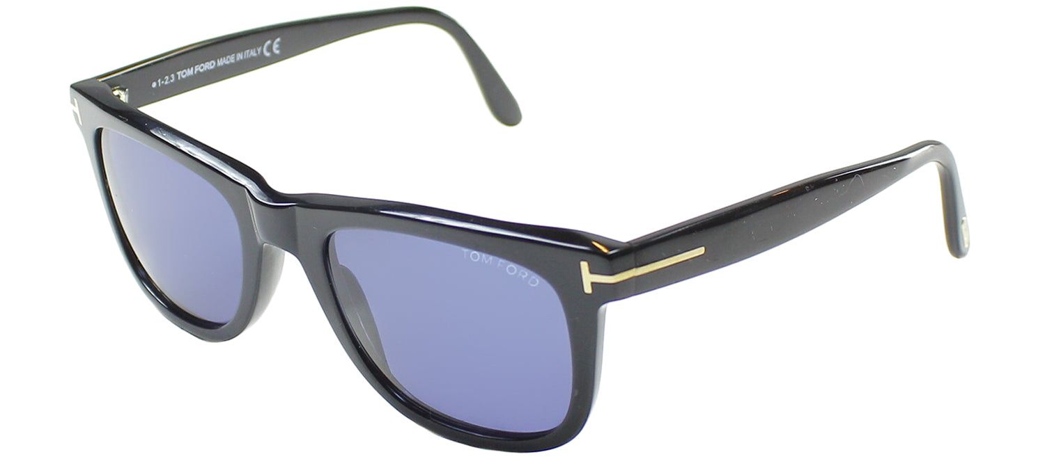 Tom Ford TF 336 01V Square Plastic Black Sunglasses with Blue Lens sold by Gaffos product image thumbnail 2