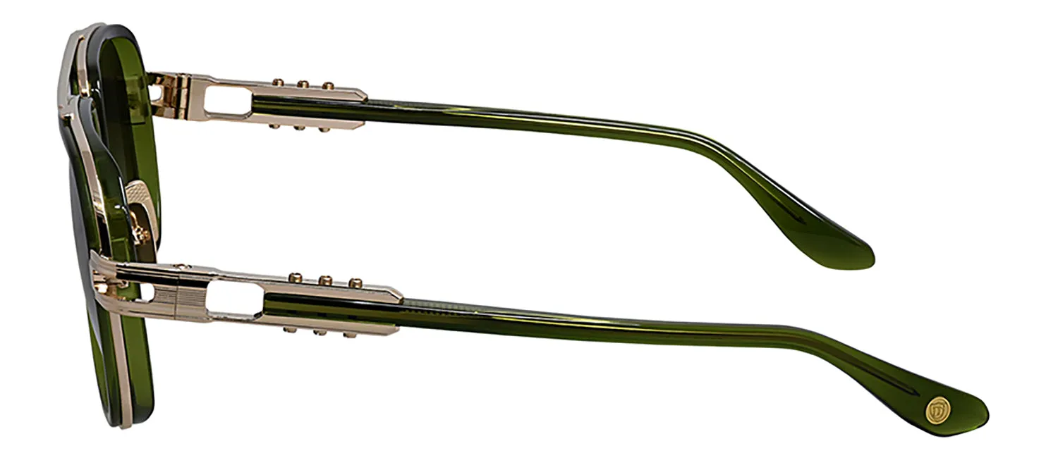 Dita VASTIK DT DTS441 A-03 Aviator Metal Gold Sunglasses with Green Gradient Lens sold by Gaffos product image thumbnail 3