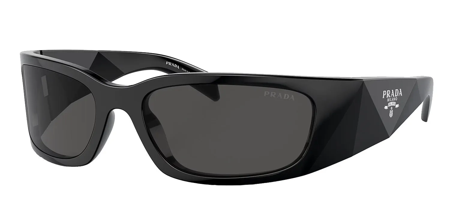 Prada PR A14S 1AB5S0 Butterfly Plastic Black Sunglasses with Grey Lens sold by Gaffos product image thumbnail 2