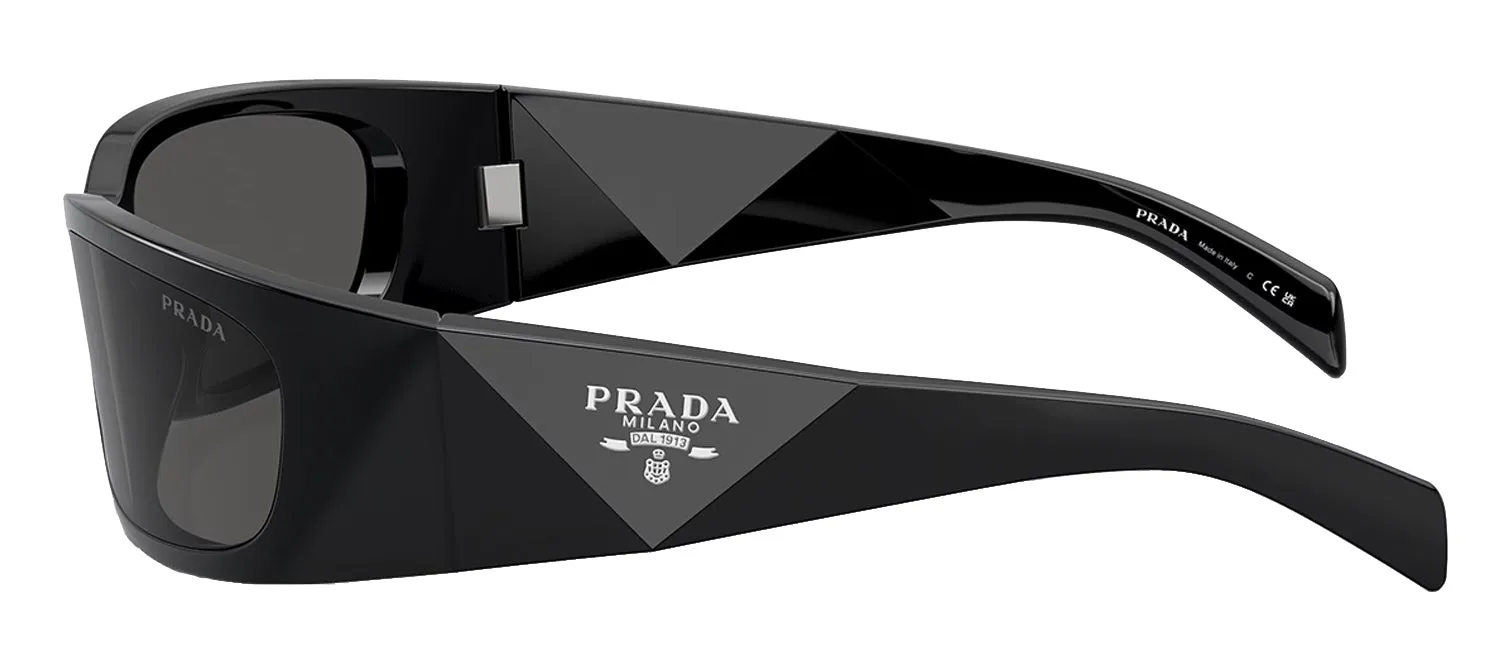 Prada PR A14S 1AB5S0 Butterfly Plastic Black Sunglasses with Grey Lens sold by Gaffos product image thumbnail 3