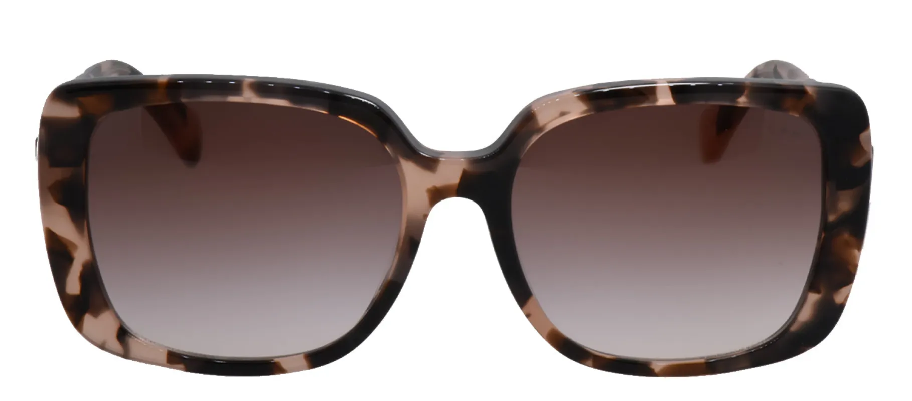 Ralph Lauren RA 5298U 605813 Rectangle Plastic Havana Sunglasses with Brown Gradient Lens sold by Gaffos
