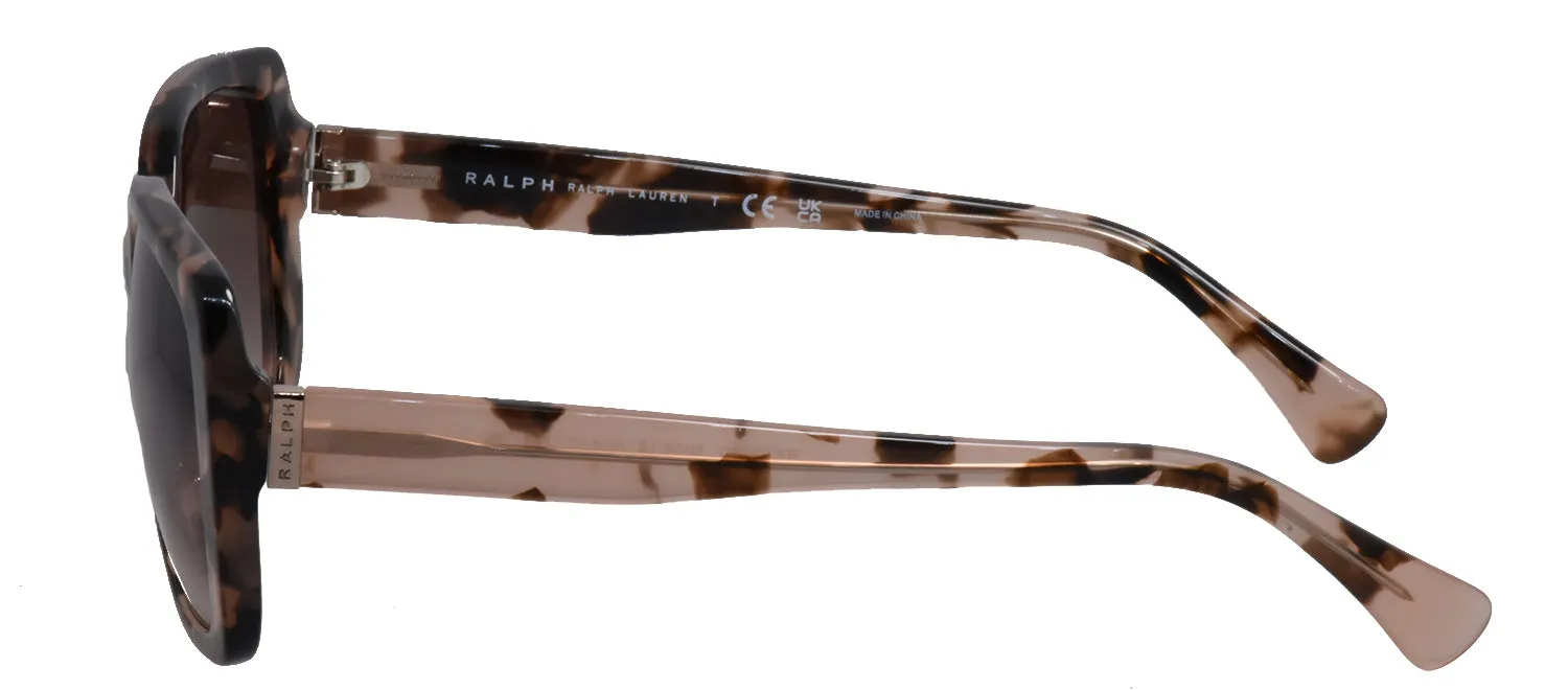 Ralph Lauren RA 5298U 605813 Rectangle Plastic Havana Sunglasses with Brown Gradient Lens sold by Gaffos product image thumbnail 4