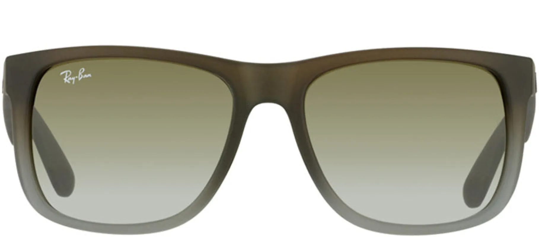 Ray-Ban Justin RB 4165 854/7Z Square Rubber Brown Sunglasses with Brown Gradient Lens sold by Gaffos