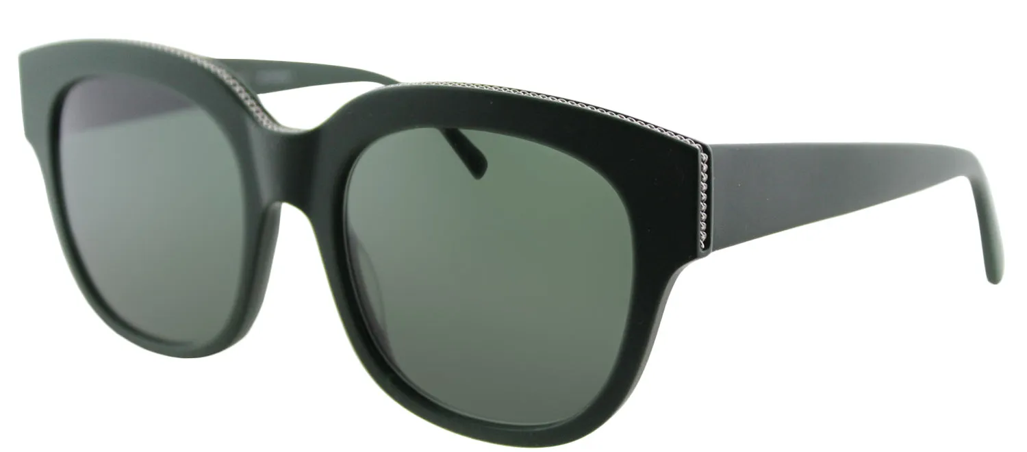 Stella McCartney Falabella SC 0007S 004 Square Plastic Green Sunglasses with Green Lens sold by Gaffos product image thumbnail 2
