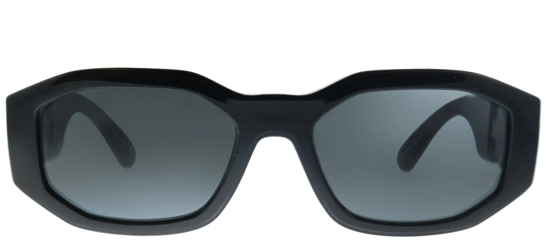 Versace VE 4361 GB1/87 Geometric Plastic Black Sunglasses with Grey Lens sold by Gaffos