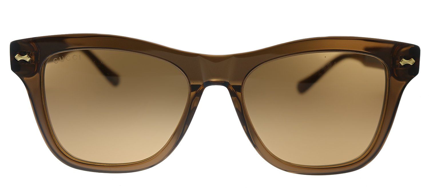 Gucci GG 0910S 003 Square Acetate Brown Sunglasses with Brown Lens sold by Gaffos