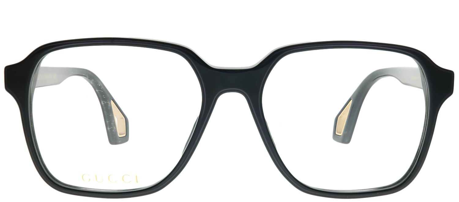 Gucci GG 0469O 001 Square Acetate Black Eyeglasses with Demo Lens sold by Gaffos