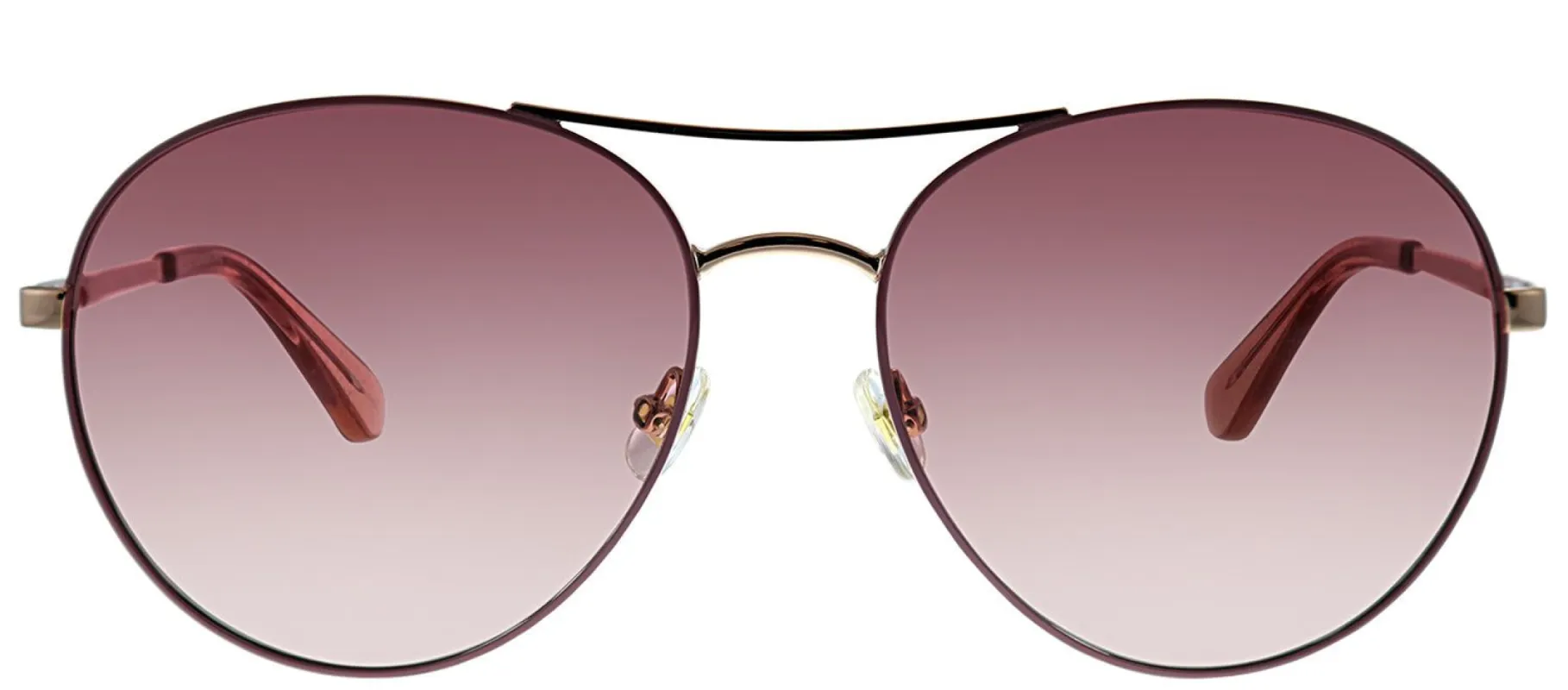 Kate Spade KS Joshelle 35J Aviator Metal Pink Sunglasses with Pink Gradient Lens sold by Gaffos