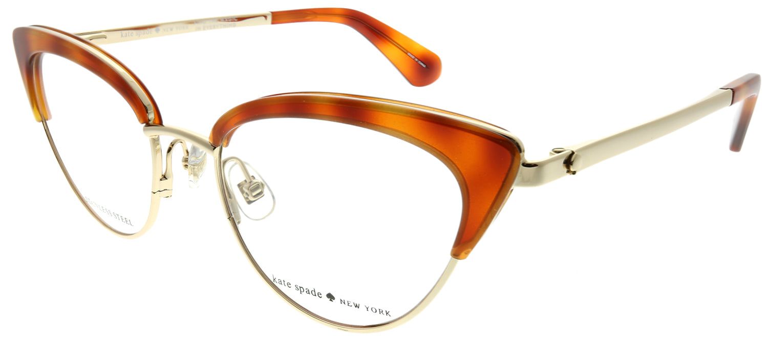 Kate Spade KS Jailyn EPZ Cat-Eye Plastic Tortoise/ Havana Eyeglasses with Demo Lens sold by Gaffos product image thumbnail 2