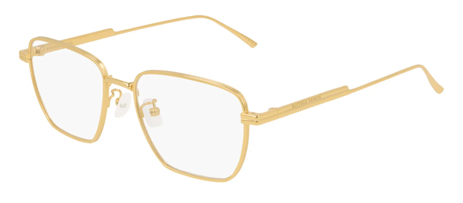 Bottega Veneta BV 1015O 002 Square Metal Gold Eyeglasses with Demo Lens sold by Gaffos product image thumbnail 2