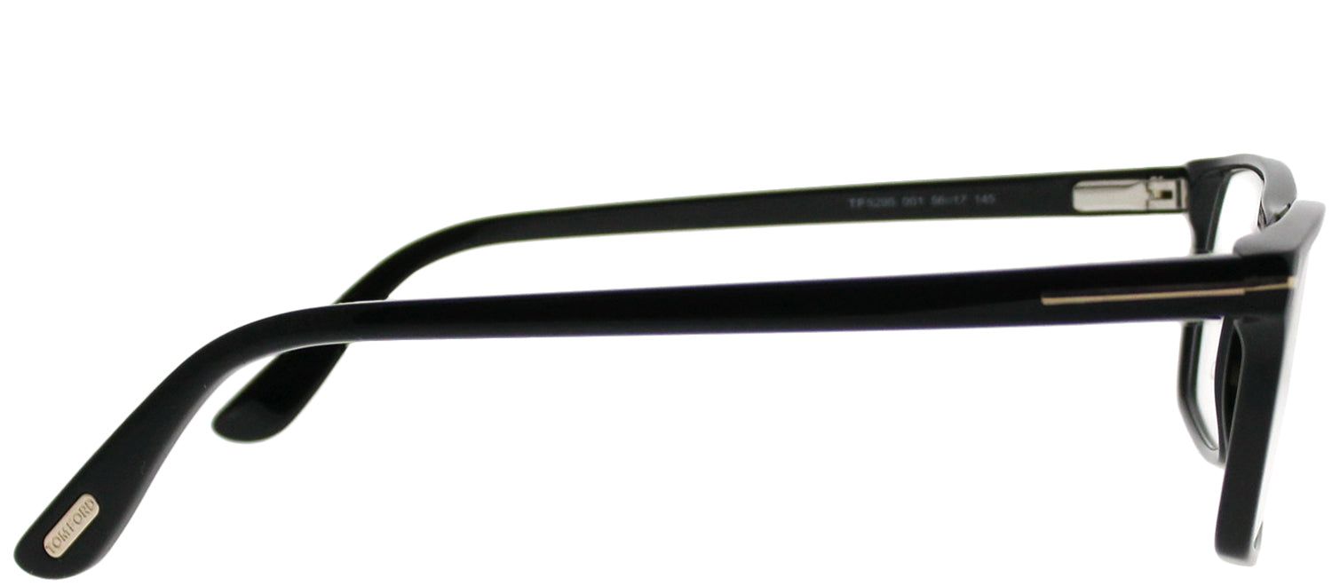 Tom Ford FT 5295 001 Rectangle Plastic Black Eyeglasses with Demo Lens sold by Gaffos product image thumbnail 3