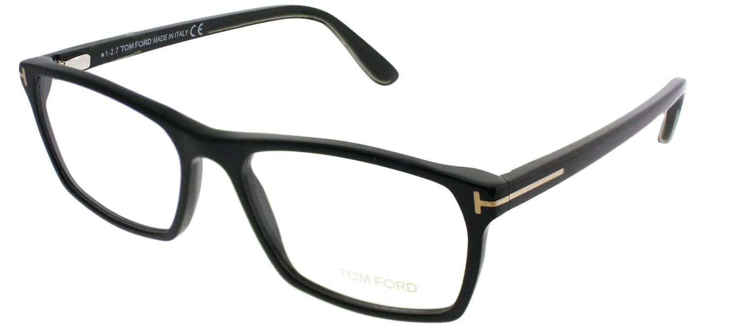 Tom Ford FT 5295 001 Rectangle Plastic Black Eyeglasses with Demo Lens sold by Gaffos product image thumbnail 2
