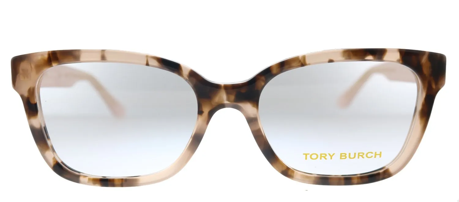 Tory Burch TY 2084 1726 Square Plastic Havana Eyeglasses with Demo Lens sold by Gaffos