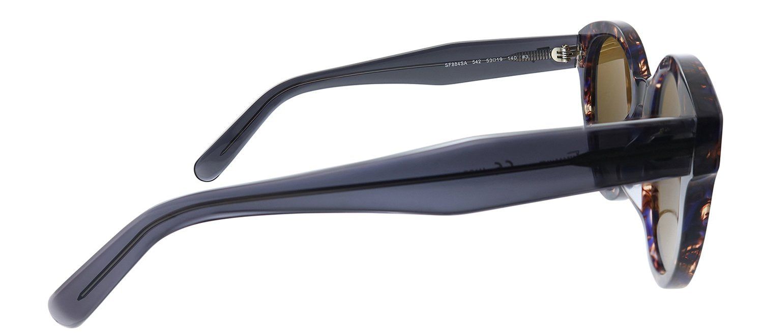 Salvatore Ferragamo SF 884SA 542 Cat-Eye Plastic Havana Sunglasses with Brown Lens sold by Gaffos product image thumbnail 3