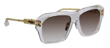 Dita GRAND-APX DT DTS417 A-02 Square Metal Gold Sunglasses with Brown Lens sold by Gaffos