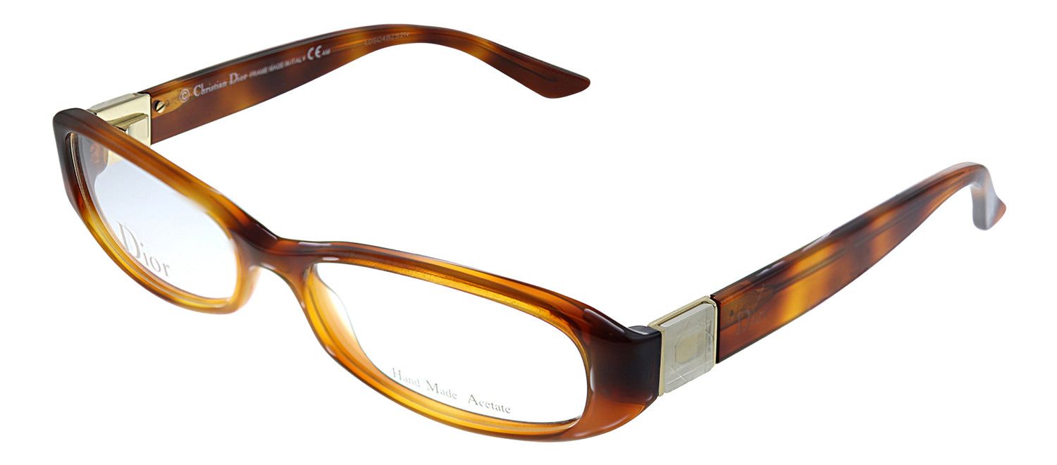 Dior CD 3193 056 Oval Plastic Tortoise/ Havana Eyeglasses with Demo Lens sold by Gaffos product image thumbnail 2