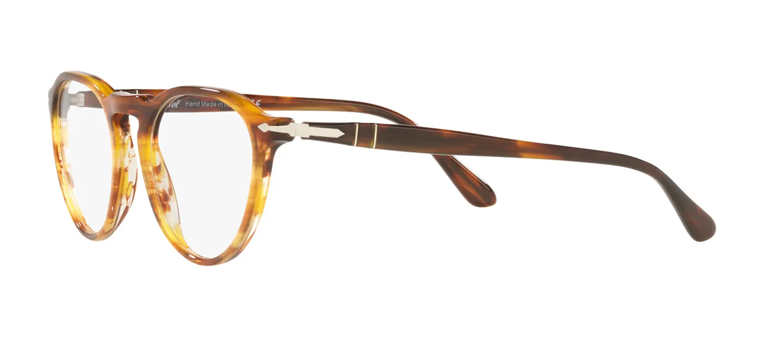 Persol PO 3286V 1157 Phantos Plastic Red Eyeglasses with Logo Stamped Demo Lenses sold by Gaffos product image thumbnail 3