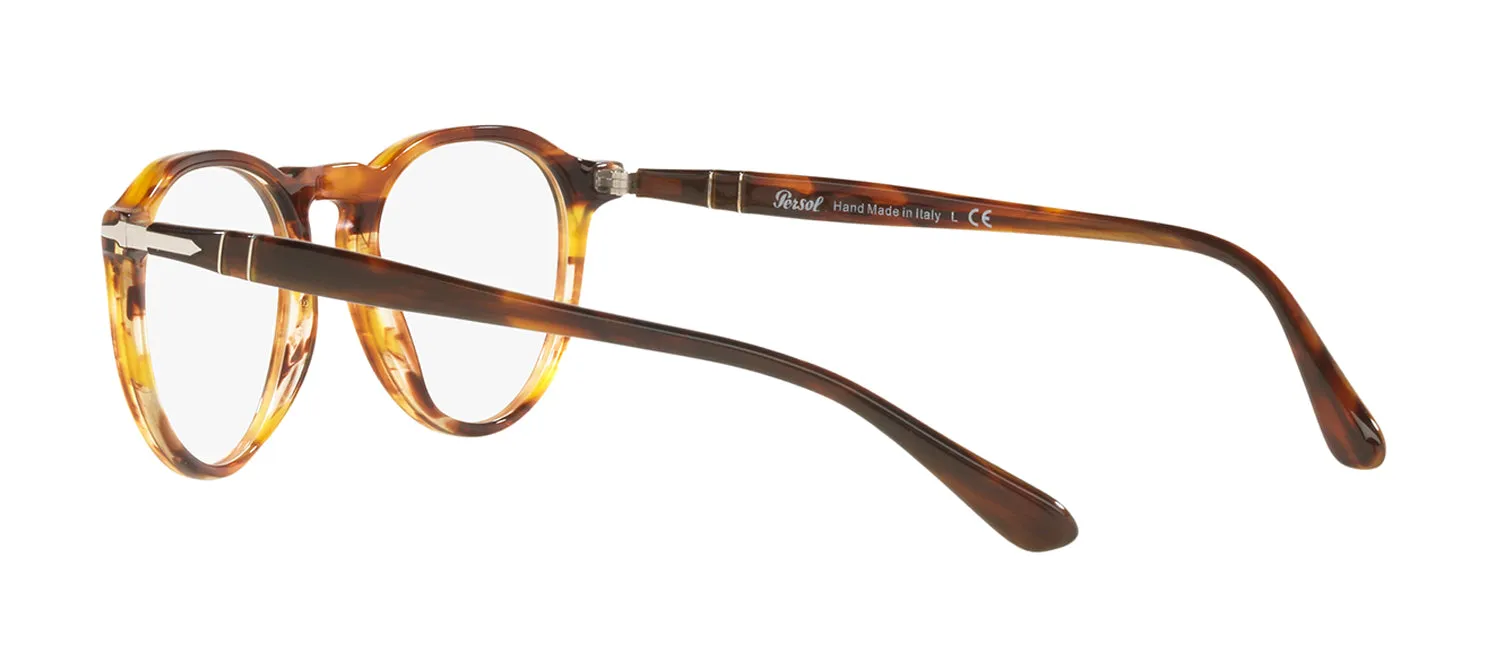 Persol PO 3286V 1157 Phantos Plastic Red Eyeglasses with Logo Stamped Demo Lenses sold by Gaffos product image thumbnail 5