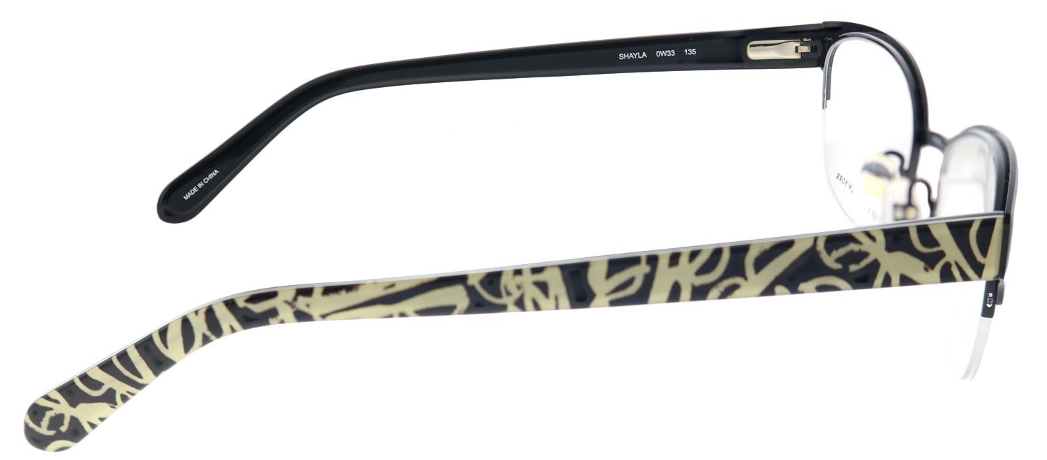 Kate Spade KS Shayla W33 Cat-Eye Metal Black Eyeglasses with Demo Lens sold by Gaffos product image thumbnail 3