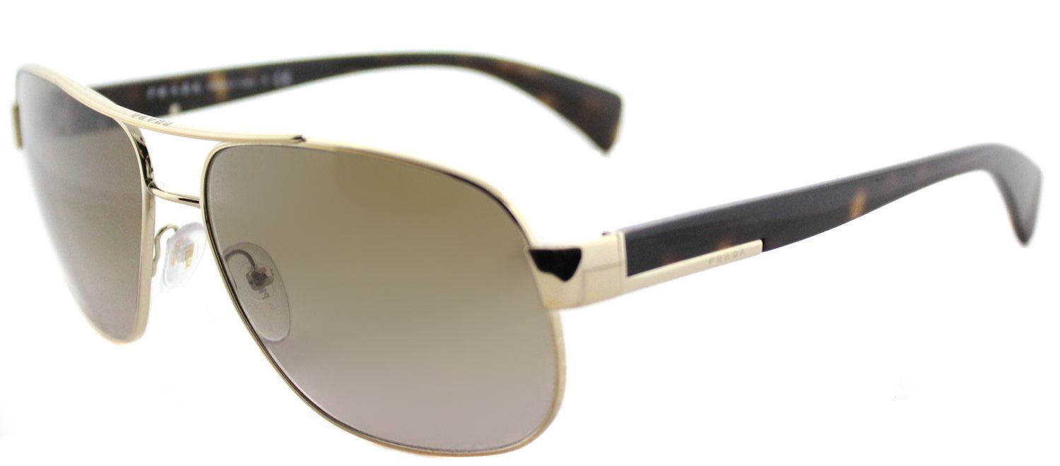 Prada PR 52PS ZVN1X1 Fashion Metal Gold Sunglasses with Green Gradient Lens sold by Gaffos product image thumbnail 2