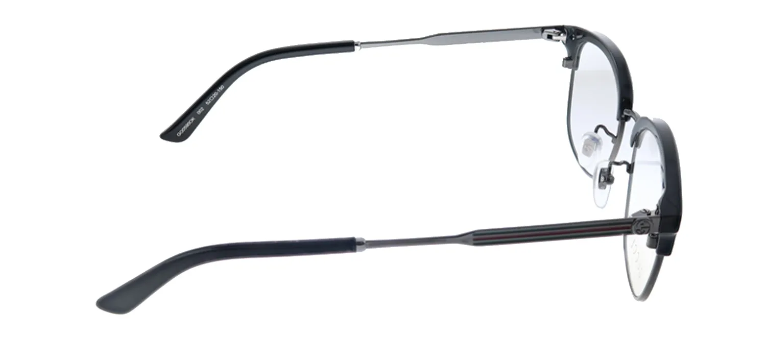 Gucci GG 0590OK 002 Square Acetate Black Eyeglasses with Demo Lens sold by Gaffos product image thumbnail 3