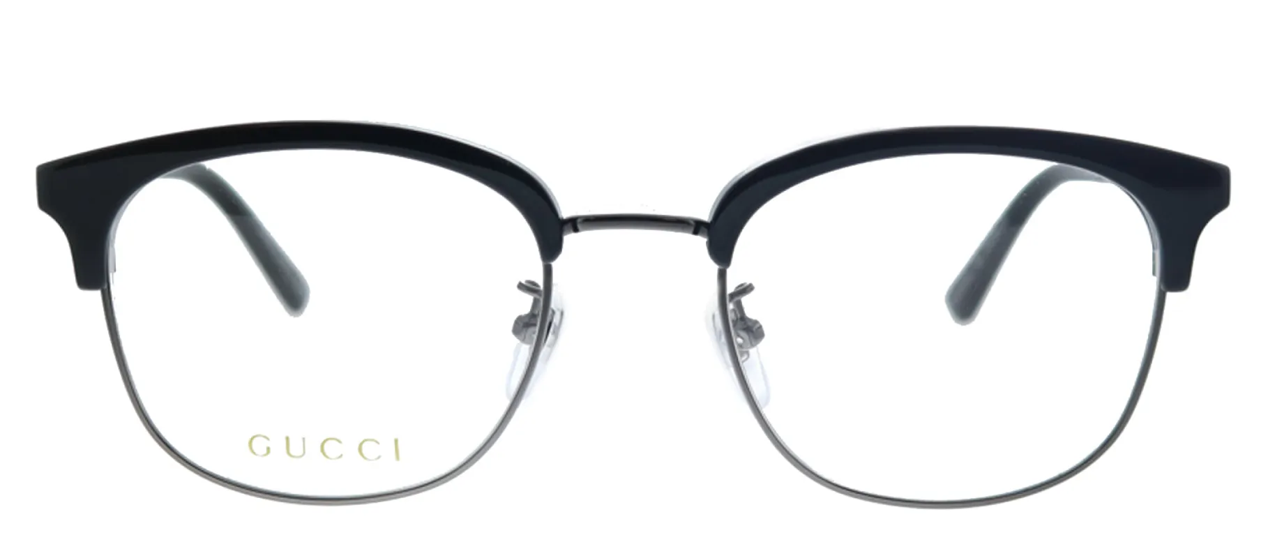 Gucci GG 0590OK 002 Square Acetate Black Eyeglasses with Demo Lens sold by Gaffos